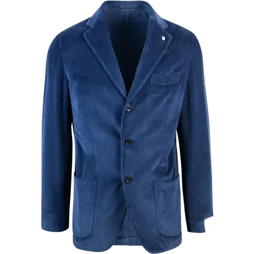 Classic Cotton Jacket , male, Sizes: M, XL - Lubiam - Modalova