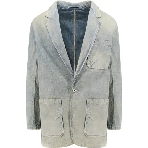 Men's Clothing Blazer Ss24 , male, Sizes: M, S - Kenzo - Modalova
