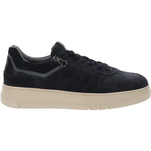 Herren Sneakers Leder Casual Stil - Nerogiardini - Modalova