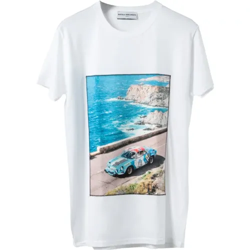 Cote A ZUR Porsche T-Shirt - Exklusive Luxusmode , Herren, Größe: 2XL - Bastille - Modalova
