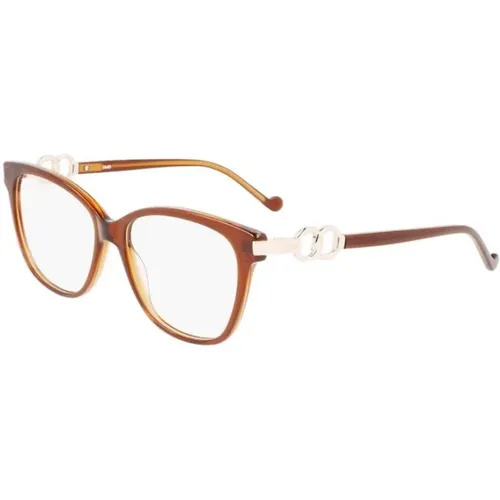 Stilvolle Brille mit Braunem Rahmen - Liu Jo - Modalova