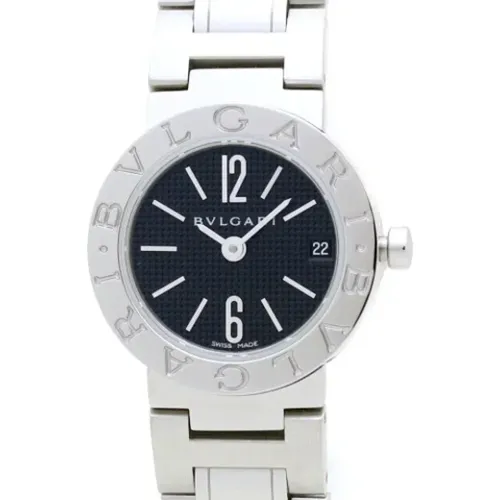 Pre-owned Stainless Steel watches , female, Sizes: ONE SIZE - Bvlgari Vintage - Modalova