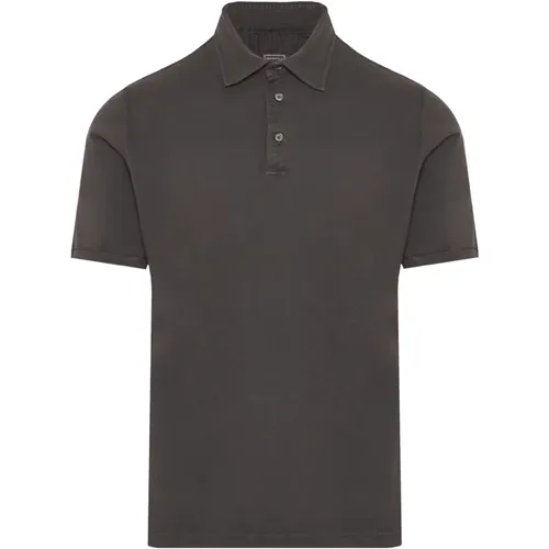 Slim Fit Cotton Polo Shirt , male, Sizes: 3XL, 2XL - Fedeli - Modalova