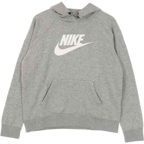 Essential Hoodie Langarm Sweatshirt , Damen, Größe: L - Nike - Modalova