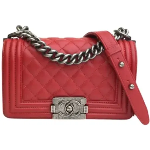 Pre-owned Leather chanel-bags , female, Sizes: ONE SIZE - Chanel Vintage - Modalova