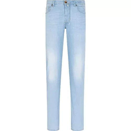 Bard Regular-Slim Jeans - Entdecke Wahre Eleganz , Herren, Größe: W35 - Jacob Cohën - Modalova