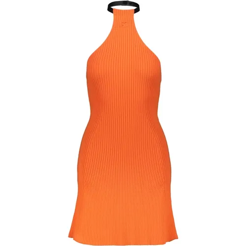 Mini Rib Knit Dress , female, Sizes: L, S, M - Courrèges - Modalova