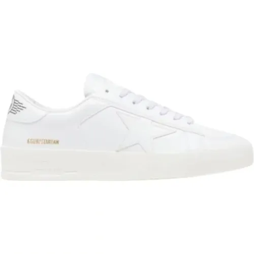 Stardan Leather Sneakers , male, Sizes: 11 UK, 10 UK - Golden Goose - Modalova