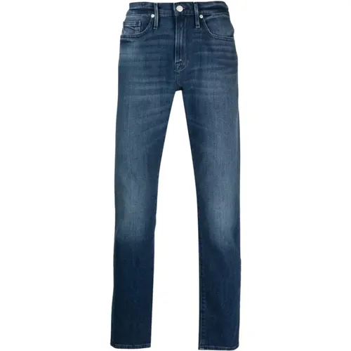 Slim-fit Jeans , Herren, Größe: W38 - Frame - Modalova