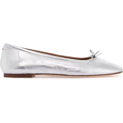 Classic Delfina Ballerinas with Bow , female, Sizes: 4 UK, 8 UK, 5 UK, 6 UK - aeyde - Modalova