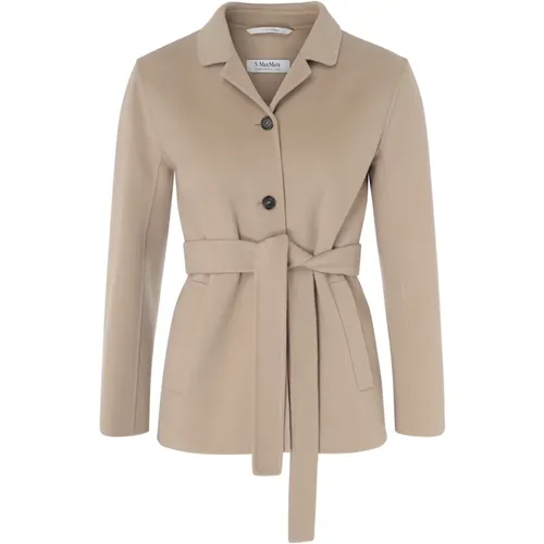 Kamel Märchen Jacke , Damen, Größe: S - Max Mara - Modalova