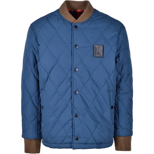 Stylish Cotton Men`s Jacket , male, Sizes: L - Diesel - Modalova