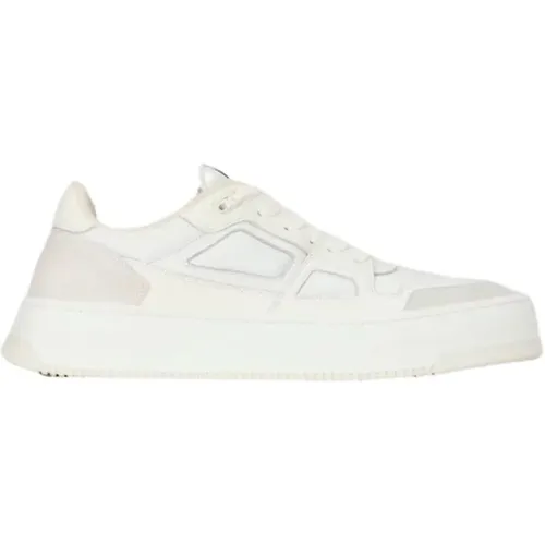 Arcade Low-Top Leather and Suede Trainers , male, Sizes: 7 UK - Ami Paris - Modalova