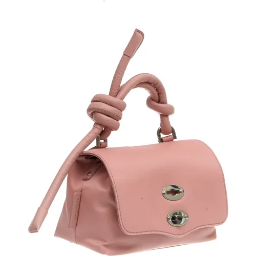 Rosa Shoulder Bag Postina Baby , female, Sizes: ONE SIZE - Zanellato - Modalova