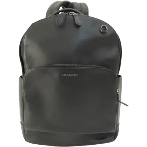 Pre-owned Leather backpacks , female, Sizes: ONE SIZE - Coach Pre-owned - Modalova