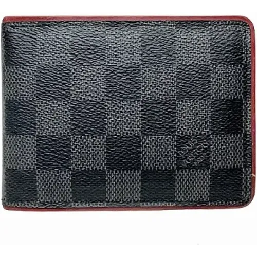 Pre-owned Canvas wallets , male, Sizes: ONE SIZE - Louis Vuitton Vintage - Modalova