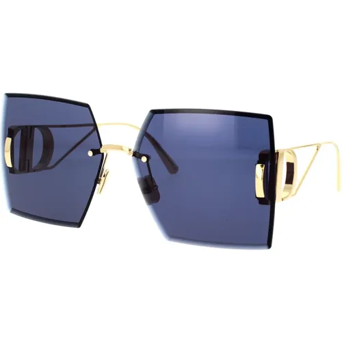 Square Frame Sunglasses with Blue Lenses , unisex, Sizes: 61 MM, 64 MM - Dior - Modalova