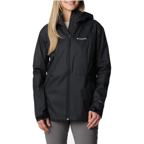 Wasserdichte Schwarze Jacke für Frauen , Damen, Größe: XS - Columbia - Modalova