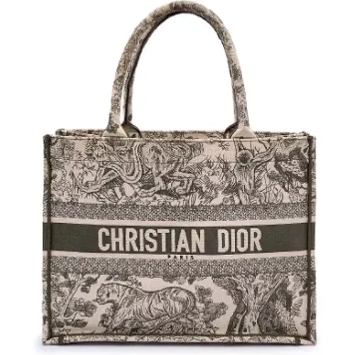 Pre-owned Canvas totes , female, Sizes: ONE SIZE - Dior Vintage - Modalova