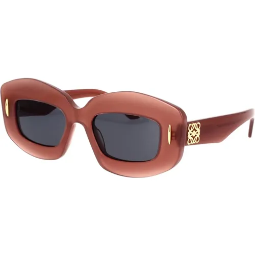 Womens Anagram Sunglasses , female, Sizes: 49 MM - Loewe - Modalova