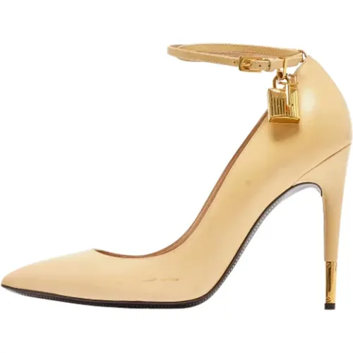 Pre-owned Leather heels , female, Sizes: 8 UK - Tom Ford Pre-owned - Modalova