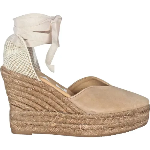 Vintage Taupe Espadrilles , Damen, Größe: 39 EU - Manebí - Modalova