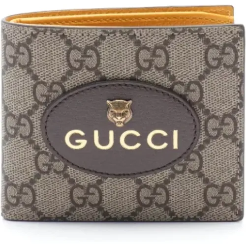 Pre-owned Coated canvas wallets , female, Sizes: ONE SIZE - Gucci Vintage - Modalova