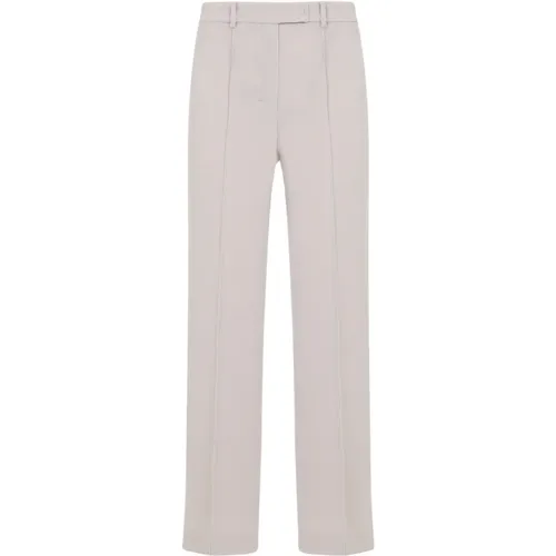 Elegant Straight Leg Trousers Nude , female, Sizes: M, 2XS, XS - Max Mara - Modalova