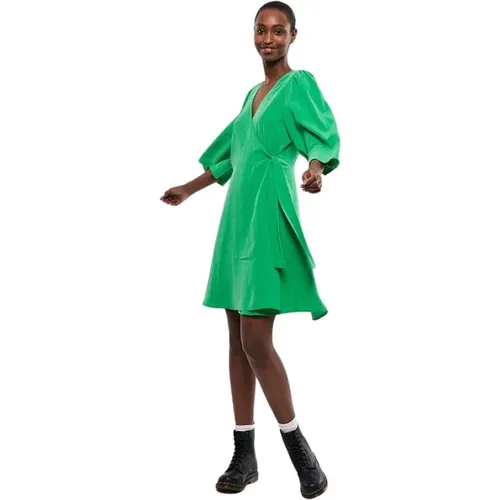 Grünes Midi-Wrap-Kleid Melika mbyM - MbyM - Modalova