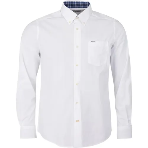 Headhill Shirt - Tailored Fit, Long Sleeve, Premium Cotton , male, Sizes: XL - Barbour - Modalova