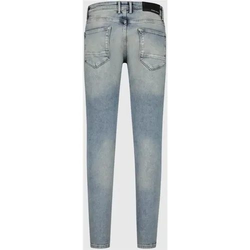 Skinnyfit Denim Jeans in Dark , male, Sizes: W28, W31, W34, W30, W36, W29, W33 - Pure Path - Modalova