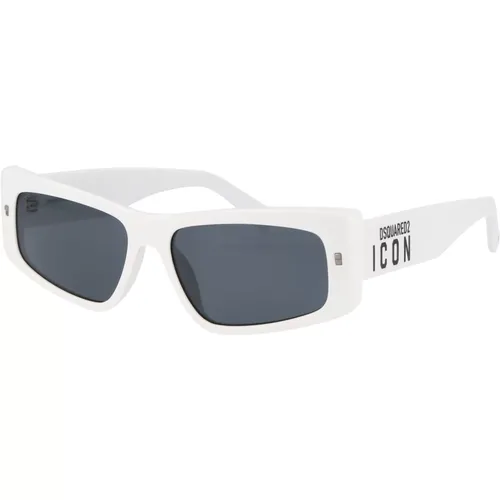 Iconic Sunglasses Model 0007/S , male, Sizes: 57 MM - Dsquared2 - Modalova