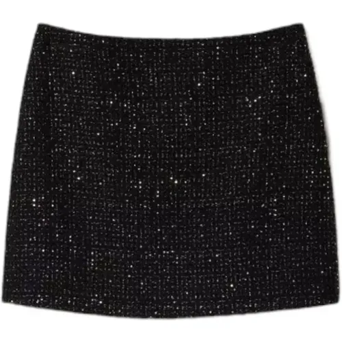 Bouclé Skirt with Sequins , female, Sizes: M - Twinset - Modalova