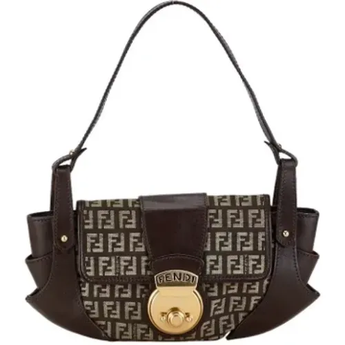 Pre-owned Canvas fendi-bags , female, Sizes: ONE SIZE - Fendi Vintage - Modalova