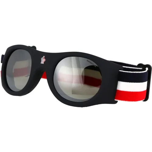 Stylish Sunglasses Ml0051 , unisex, Sizes: 55 MM - Moncler - Modalova