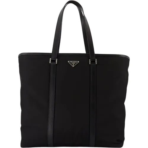 Re-Nylon Tote Bag , male, Sizes: ONE SIZE - Prada - Modalova