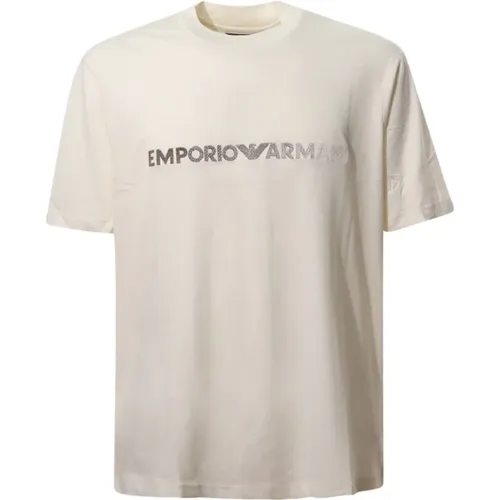 T-shirts and Polos , male, Sizes: S, 2XL, XL, L - Emporio Armani - Modalova