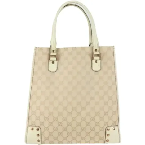 Pre-owned Canvas totes , female, Sizes: ONE SIZE - Gucci Vintage - Modalova