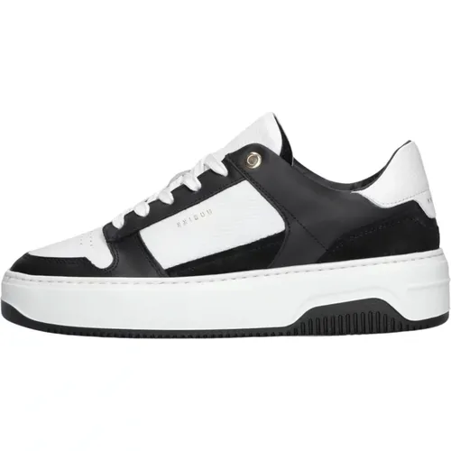 Schwarz Weiß Low Top Sneakers - Nubikk - Modalova