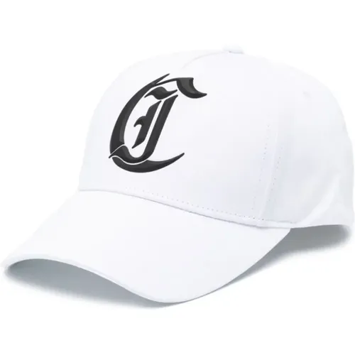 Cotton Twill Hats with Logo , male, Sizes: ONE SIZE - Just Cavalli - Modalova