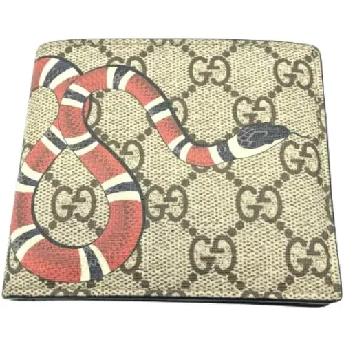 Pre-owned Cotton wallets , female, Sizes: ONE SIZE - Gucci Vintage - Modalova