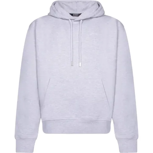 Grauer Sweatshirt Stilvoll Aw24 , Herren, Größe: M - Jacquemus - Modalova