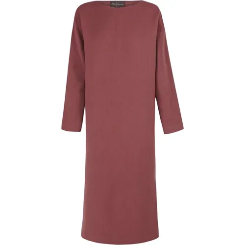 Margot, midi dress in linen and wool , female, Sizes: XL, M, S, 2XL, L - Cortana - Modalova
