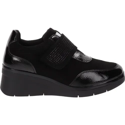 Faux Leather Sneakers with Ergonomic Design , female, Sizes: 3 UK, 6 UK, 5 UK, 4 UK, 2 UK - Cinzia Soft - Modalova