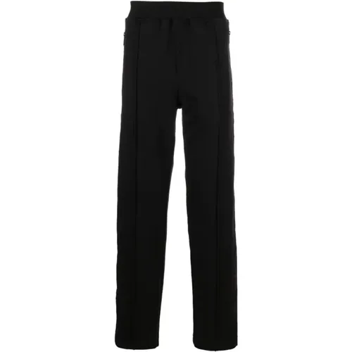 Schwarze Baumwollweiche Activewear-Hose - Versace Jeans Couture - Modalova