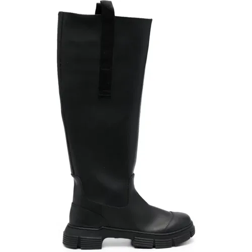 Boots , female, Sizes: 3 UK, 2 UK - Ganni - Modalova