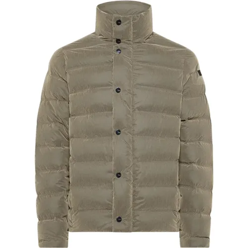 Dove Grey Puffer Jacket , male, Sizes: M, S - RRD - Modalova