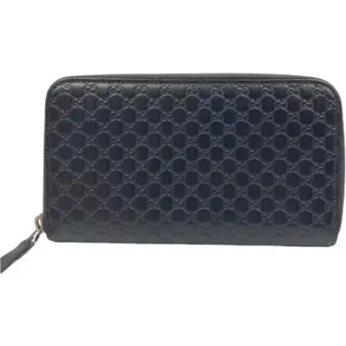 Pre-owned Leather wallets , female, Sizes: ONE SIZE - Gucci Vintage - Modalova