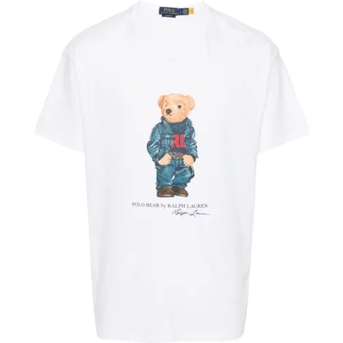 T-shirts and Polos , male, Sizes: M, XL, S, L - Ralph Lauren - Modalova