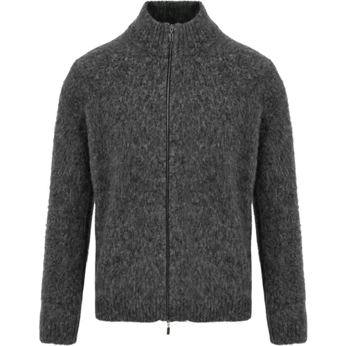 Y22999 Grey Sweater , male, Sizes: M, XL - Filippo De Laurentiis - Modalova
